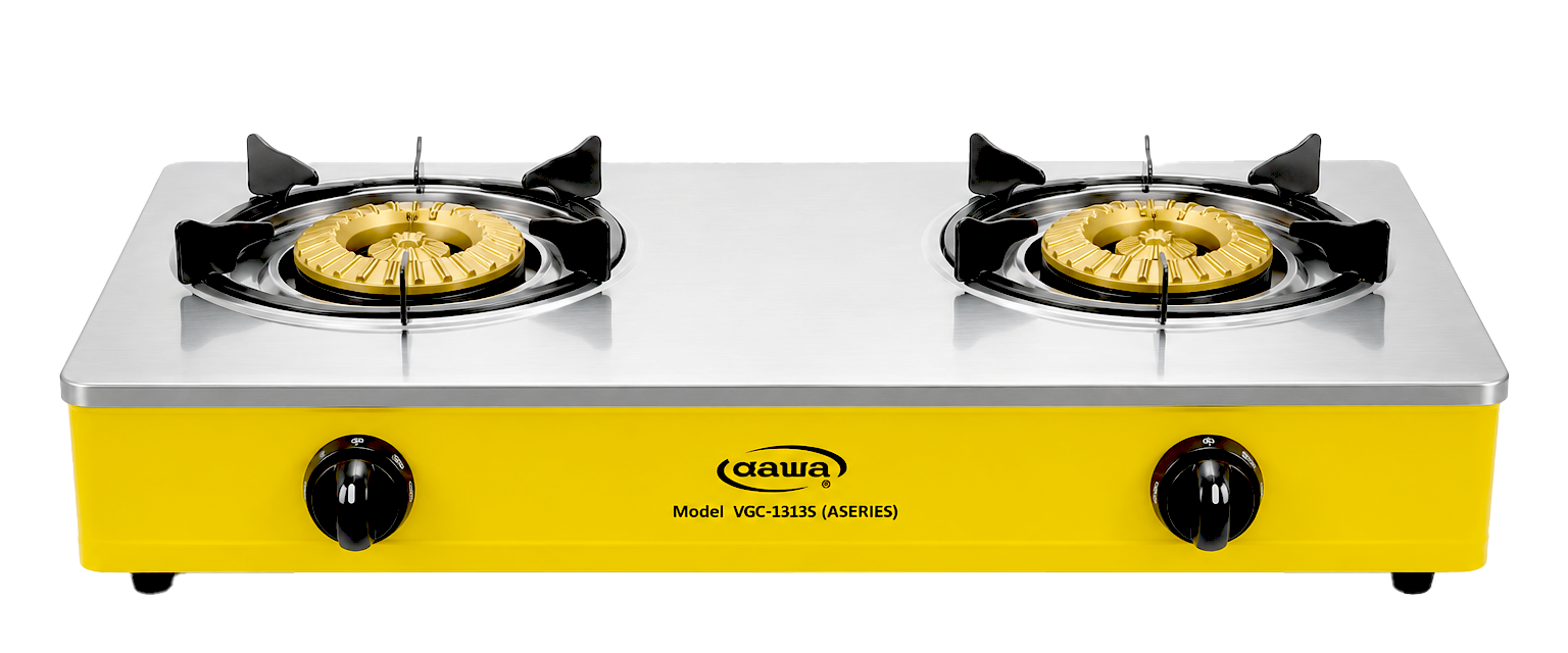 DAWA DOUBLE BURNER GAS STOVE VGC-1313S(A-SERIES)
